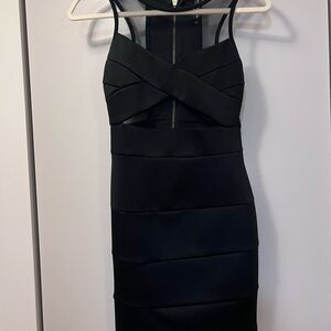Elegant Black Sleeveless Dress